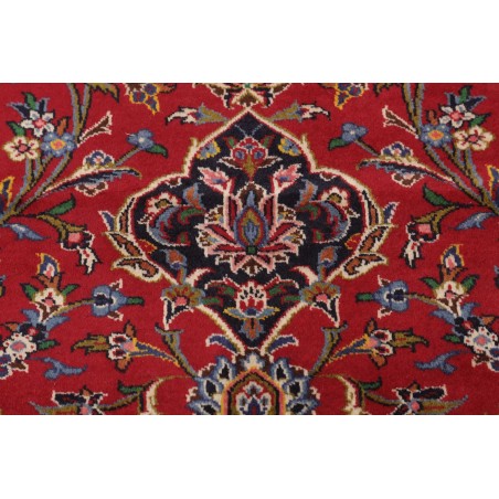 Tappeto Kashan Persia marrone blu 400x495
