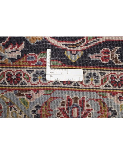 Tappeto Kashan Persia marrone blu 400x495