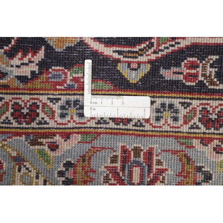 Tappeto Kashan Persia marrone blu 400x495