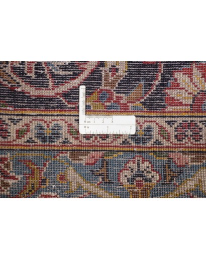 Tappeto Kashan Persia marrone beige 355x487
