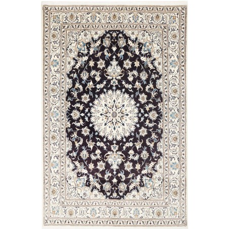 Tappeto Nain Kashmar Persia grigio 168x256