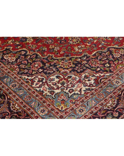 Tappeto Kashan Persia marrone giallo 360x558