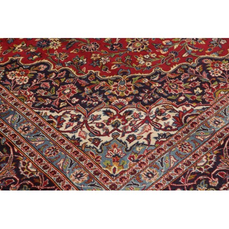 Tappeto Kashan Persia marrone giallo 360x558