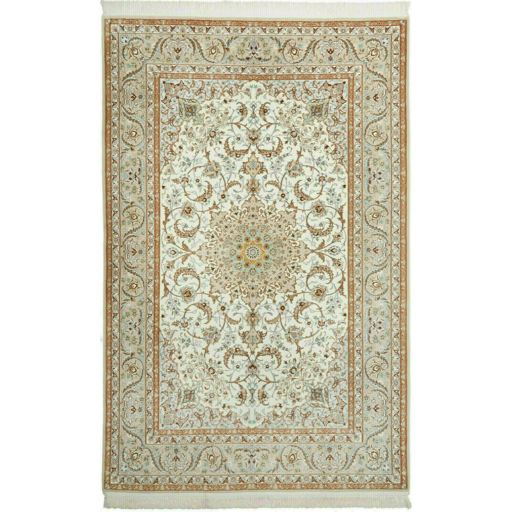 Tappeto Isfahan Persia beige 155x240 Tappeto Isfahan Persia beige 155x240
