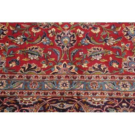 Tappeto Kashan Persia marrone giallo 360x558