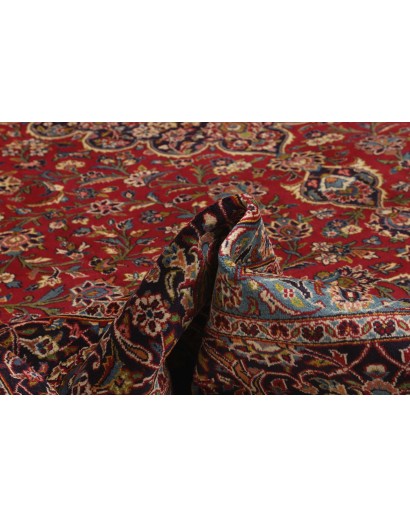 Tappeto Kashan Persia marrone giallo 360x558