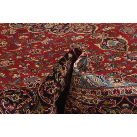 Tappeto Kashan Persia marrone giallo 360x558