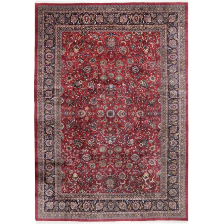 Tappeto Mashad Persia marrone bianco 340x495