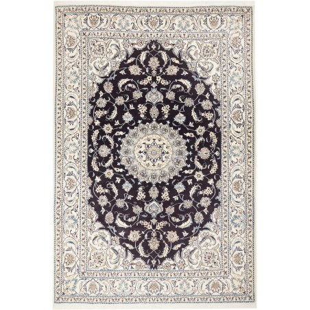 Tappeto Nain Kashmar Persia grigio 203x288