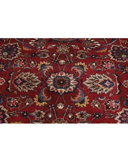 Tappeto Mashad Persia marrone bianco 340x495