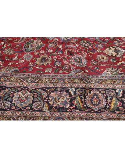 Tappeto Mashad Persia marrone bianco 340x495