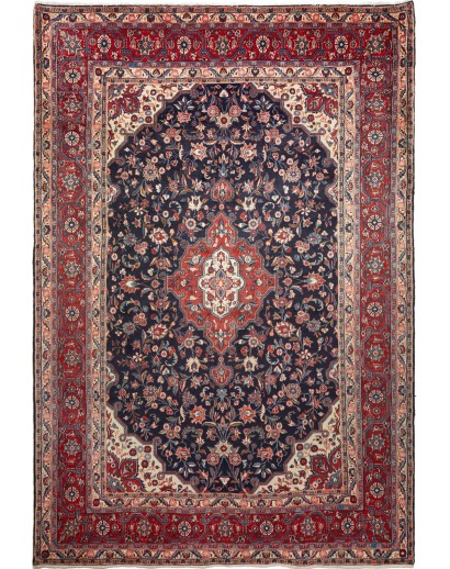 Tappeto Hamadan Fine Persia azzurro marrone 212x320