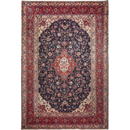 Tappeto Hamadan Fine Persia azzurro marrone 212x320