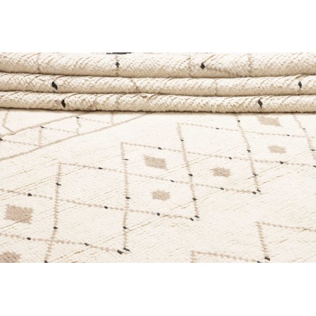 Tappeto bianco marrone 275x381