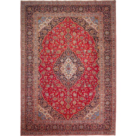 Tappeto Ardakan Persia marrone blu 305x430