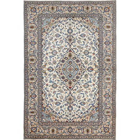 Tappeto Kashan Persia beige verde 200x300