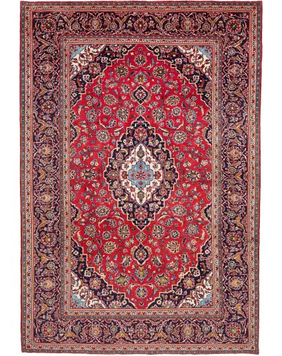 Tappeto Ardakan Persia marrone blu 203x300
