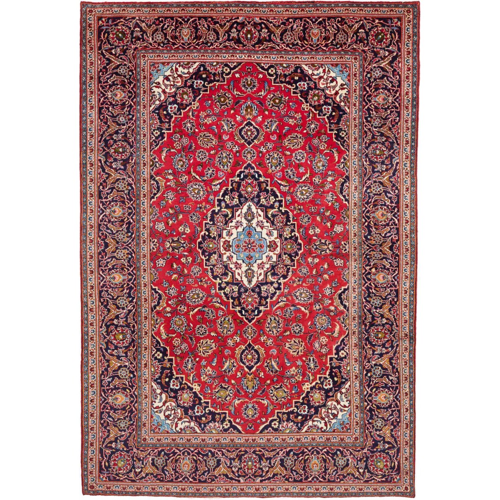 Tappeto Ardakan Persia marrone blu 203x300