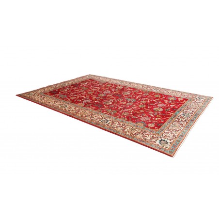 Tappeto Tabriz Persia marrone grigio 230x345