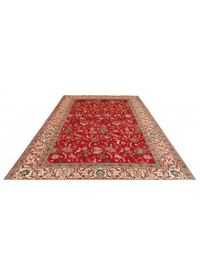 Tappeto Tabriz Persia marrone grigio 230x345
