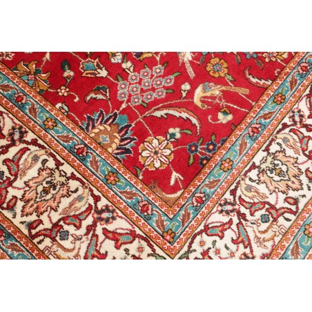 Tappeto Tabriz Persia marrone grigio 230x345