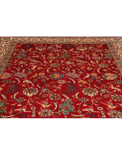 Tappeto Tabriz Persia marrone grigio 230x345