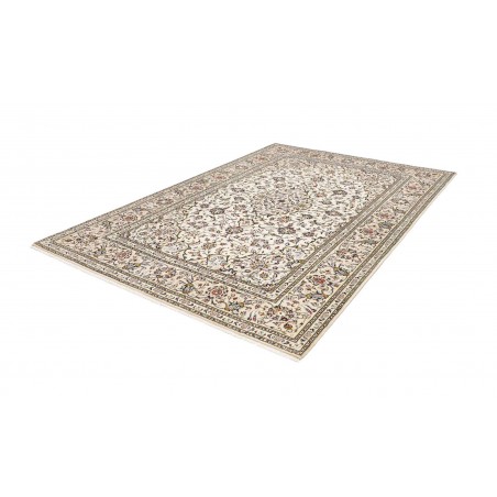 Tappeto Kashan Persia bianco grigio 200x295