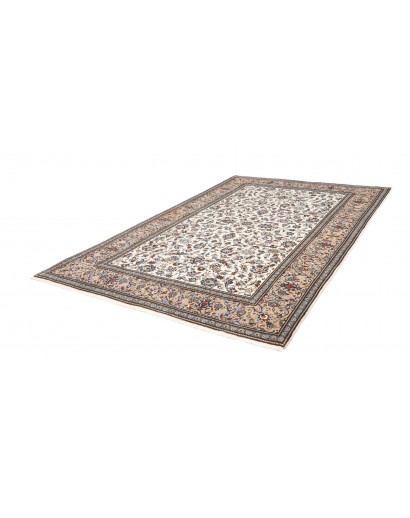 Tappeto Kashan Persia bianco verde 205x300