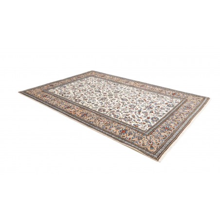 Tappeto Kashan Persia bianco verde 205x300