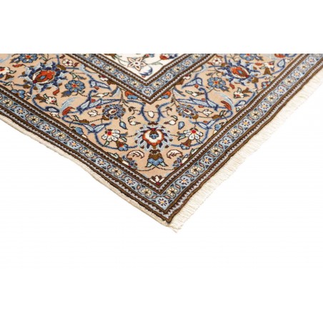 Tappeto Kashan Persia bianco verde 205x300