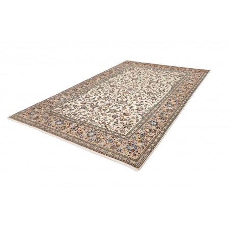 Tappeto Kashan Persia bianco grigio 198x310