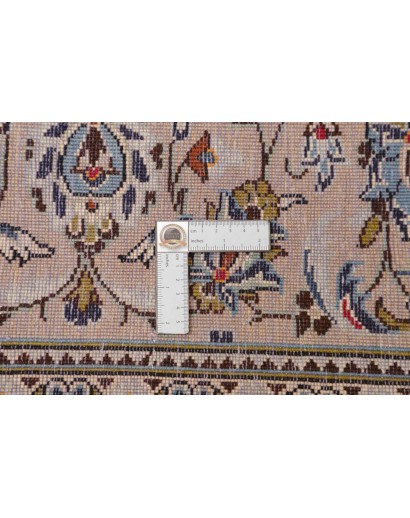 Tappeto Kashan Persia bianco grigio 198x310