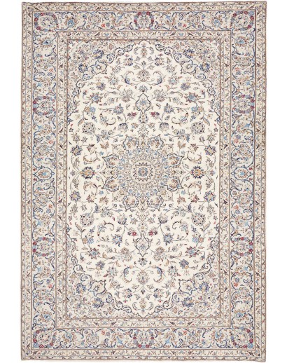 Tappeto Kashan Persia bianco 203x295