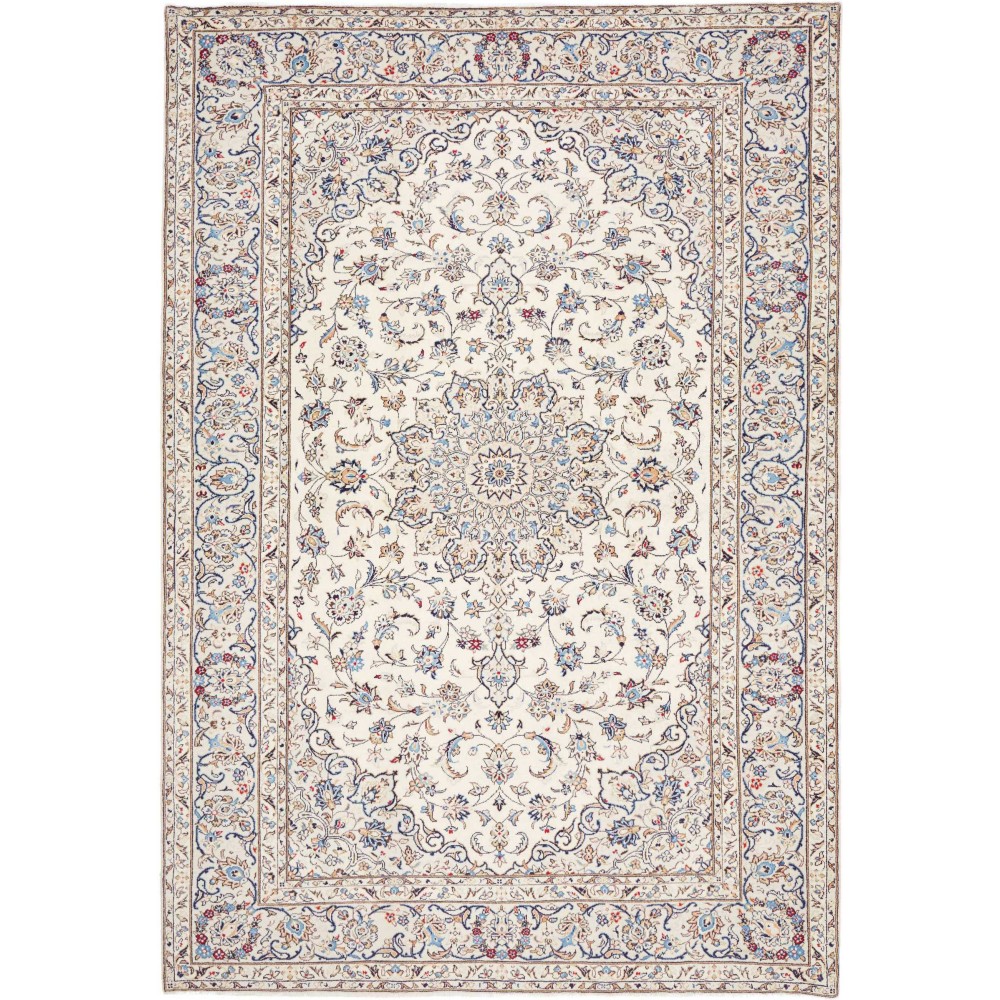 Tappeto Kashan Persia bianco 203x295