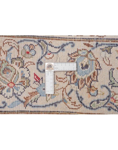 Tappeto Kashan Fine Persia bianco marrone 195x324