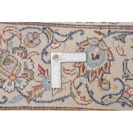 Tappeto Kashan Fine Persia bianco marrone 195x324