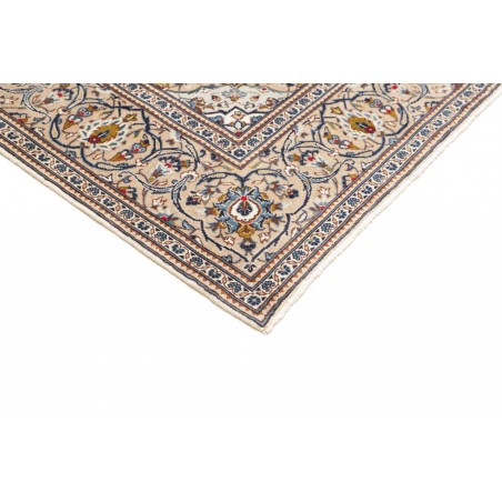 Tappeto Kashan Persia beige grigio 198x298