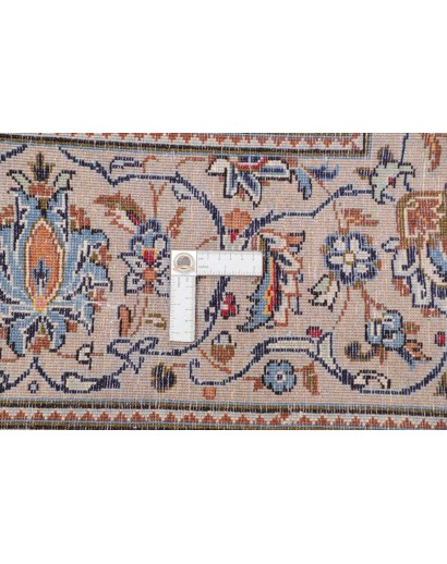 Tappeto Kashan Persia beige grigio 198x298