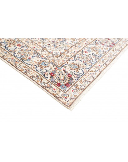 Tappeto Kashan Fine Persia bianco marrone 195x330