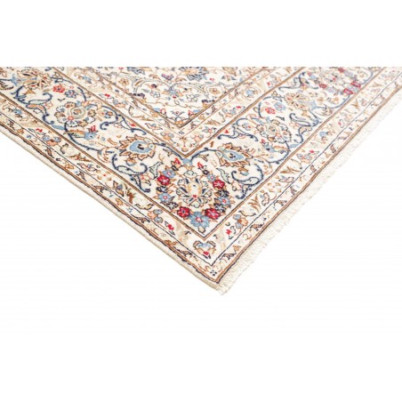 Tappeto Kashan Fine Persia bianco marrone 195x330