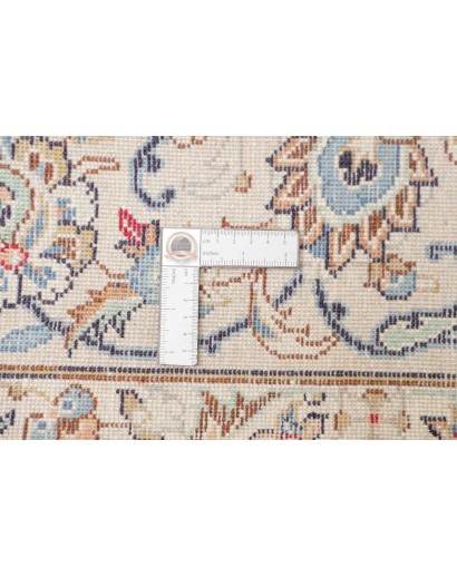 Tappeto Kashan Fine Persia bianco marrone 195x330