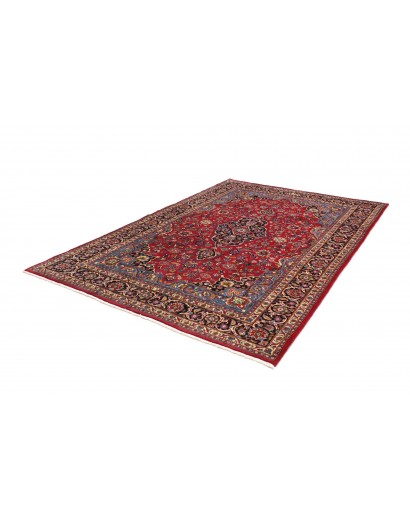 Tappeto Mashad Persia marrone giallo 202x292