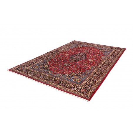 Tappeto Mashad Persia marrone giallo 202x292