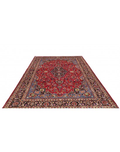 Tappeto Mashad Persia marrone giallo 202x292