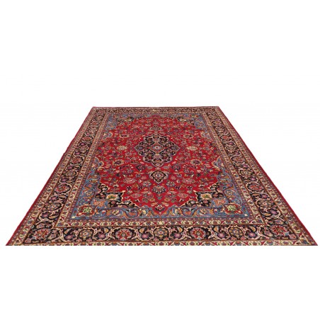 Tappeto Mashad Persia marrone giallo 202x292