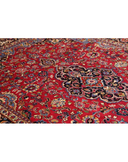 Tappeto Mashad Persia marrone giallo 202x292