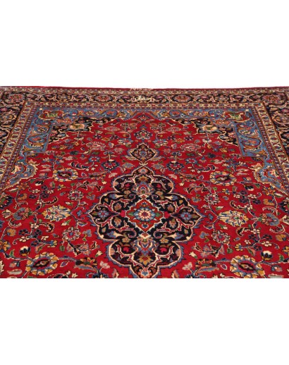 Tappeto Mashad Persia marrone giallo 202x292