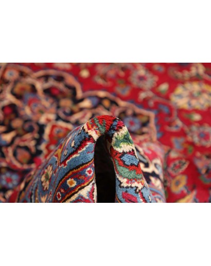 Tappeto Mashad Persia marrone giallo 202x292