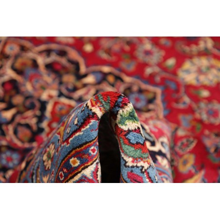 Tappeto Mashad Persia marrone giallo 202x292