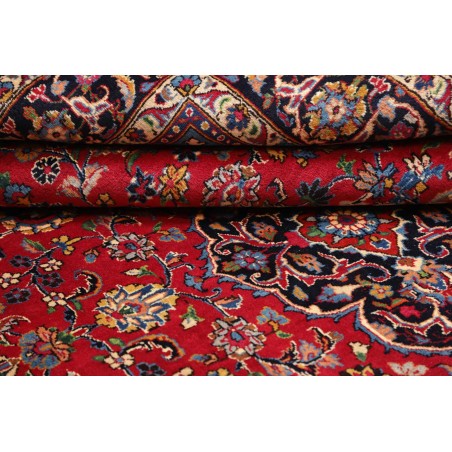 Tappeto Mashad Persia marrone giallo 202x292